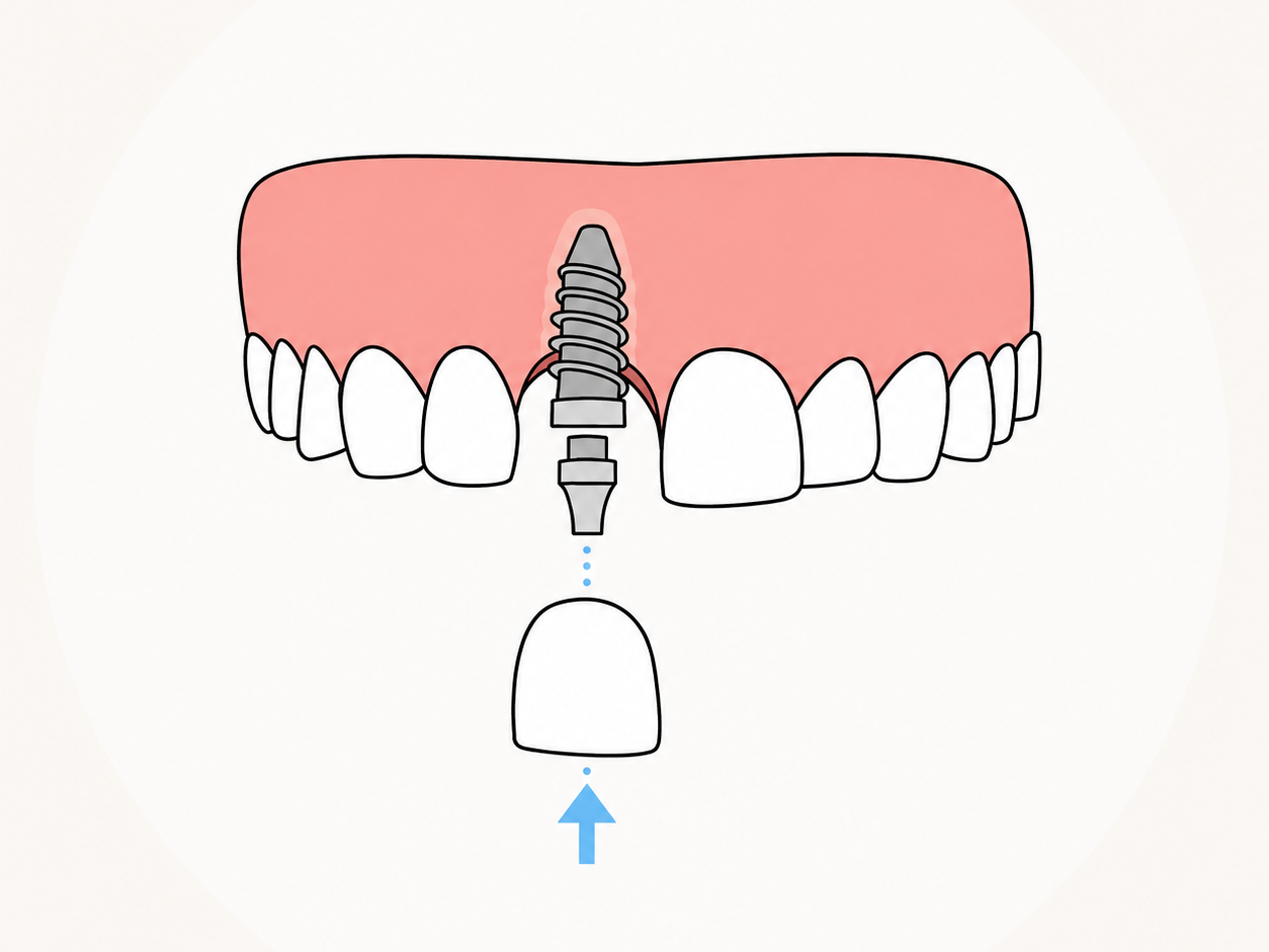 Implante dentário unitário